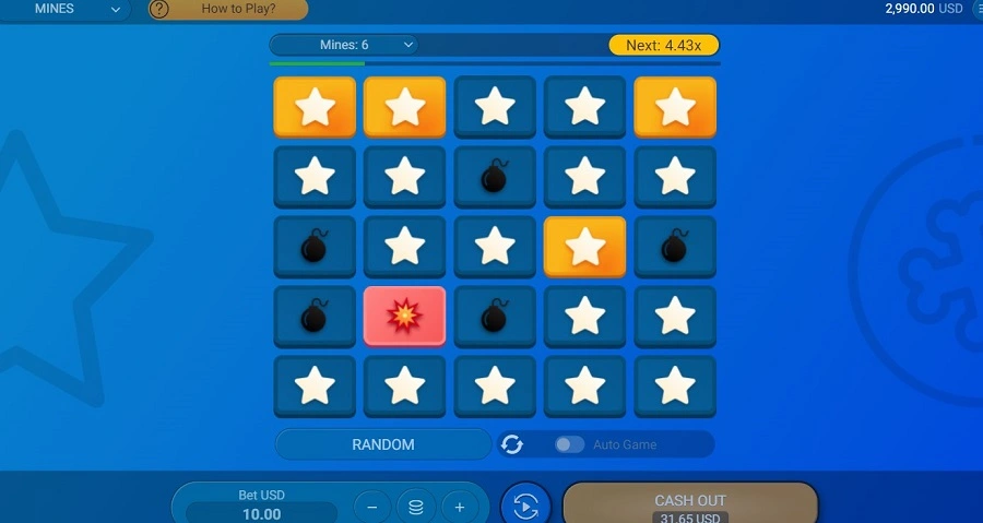 Minas juego casino